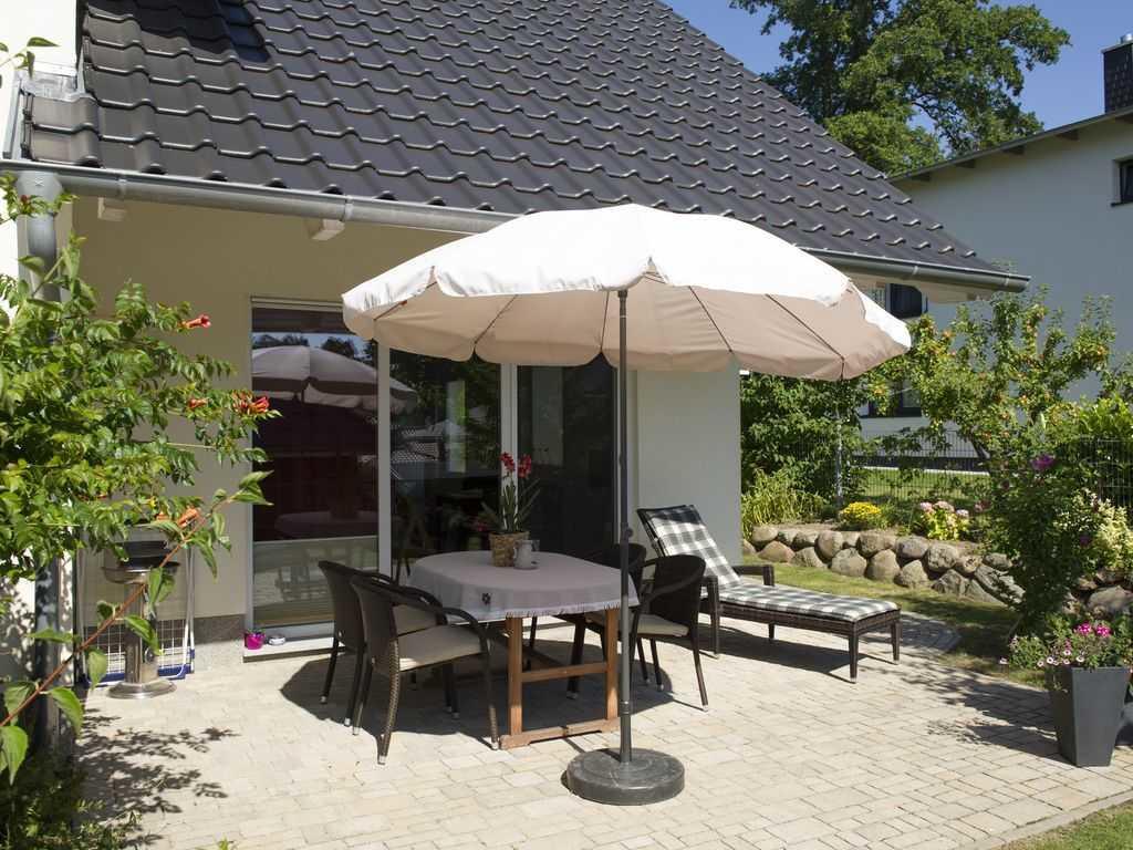 Ferienwohnung Am Waldesrand Зеллин Экстерьер фото